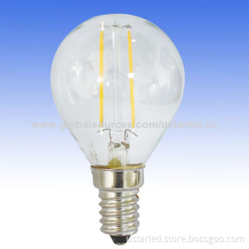 2W G45 E14/E27 Halogen BulbsNew